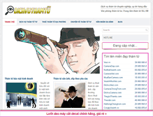 Tablet Screenshot of dichvuthamtu.com